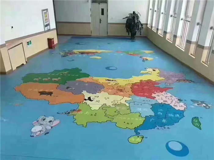 幼兒園PVC塑膠地板